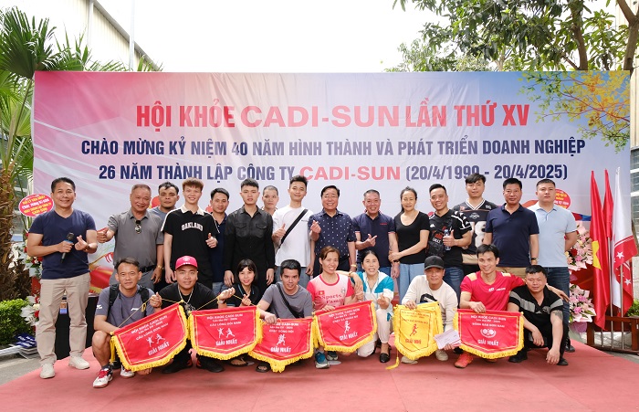 Những khoảnh khắc đáng nhớ của ngày hội thể thao CADI-SUN